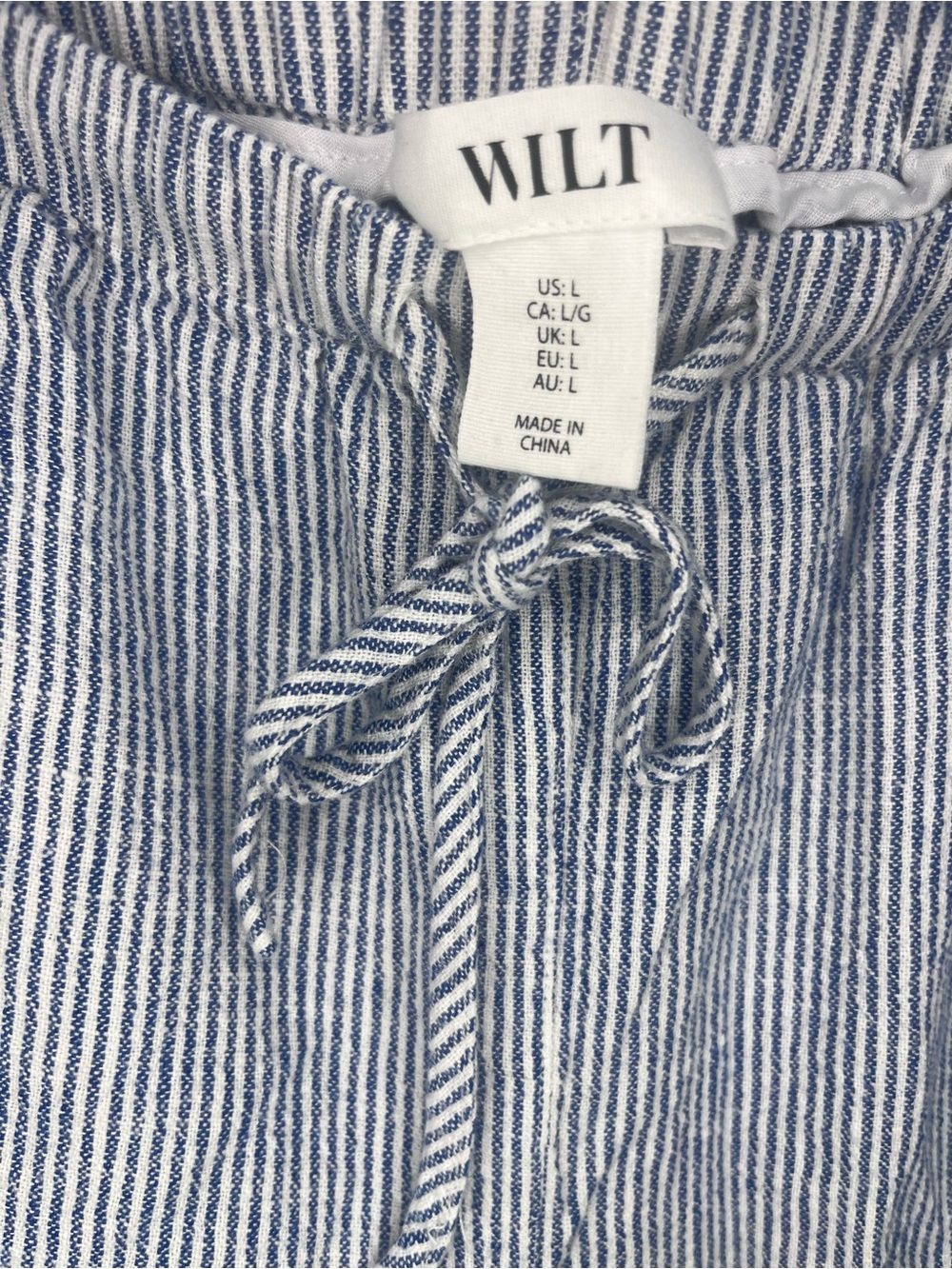 Wilt linen pants US L